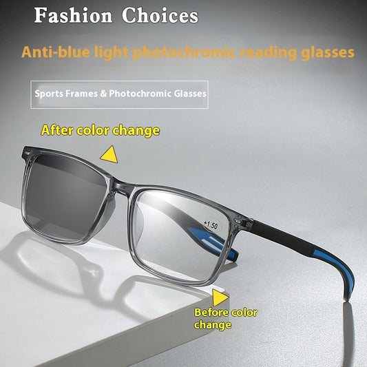 Gafas de lectura Hyggear Smart Zoom con filtro de luz azul