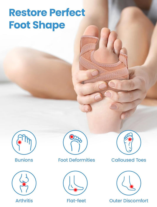 Breathable Big Toe Straightener for Women and Men, Bunion Fix and Relief - 878236475