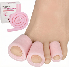 Hyggear™ Corrector para dedo de martillo - Manga para dedos de martillo con solapa de tamaño mediano, protectores de esponja para dedos de martillo - 22979067572