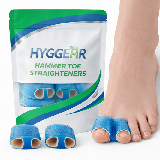 Hyggear Zehenspreizer – Korrigieren von Ballenzehen und Wiederherstellen der ursprünglichen Zehenform – Für Männer und Frauen – Zehenspreizer zur Korrektur von Ballenzehen 