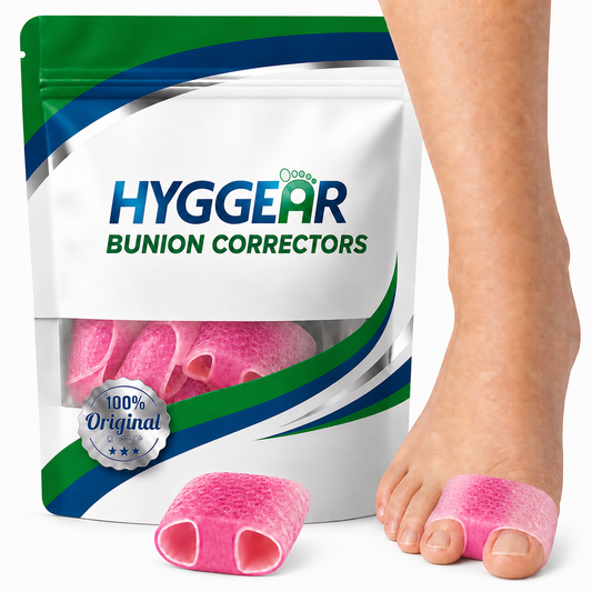 Corrector de juanetes Hyggear™, enderezador de dedo gordo transpirable para mujeres y hombres, solución y alivio para juanetes - 96732547623